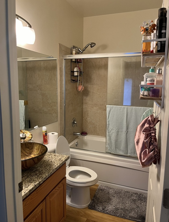 Private bathroom with shower and jet-bathtub - Bedroom With Private Bathroom/Balcony Available for January-July 2026 Apartments