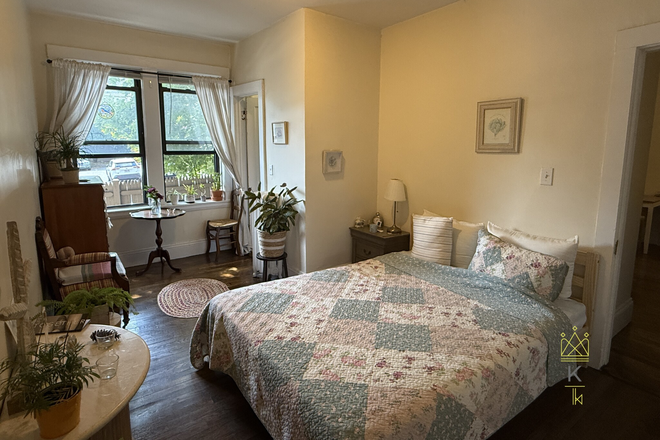 bedroom - Cozy North Brookline 1 bed, pet friendly - landlord pays the fee