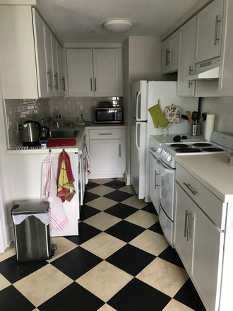 Kitchen - Summer sublet:Furnished 1BR apt for PU Faculty/Staff affiliate only-Prospect Ave-Princeton
