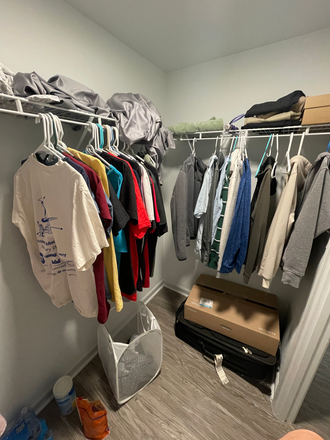 Closet - University View 2 Apartment 4bed2bath