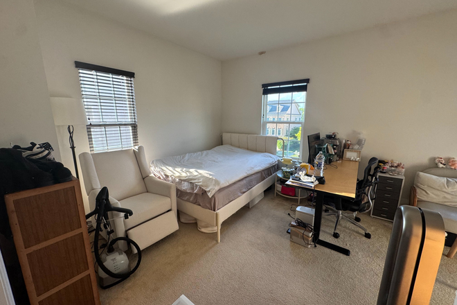 Bedroom - Private Primary Suite with Garage! 4bed/4bath Greenbelt Station Luxury Townhome