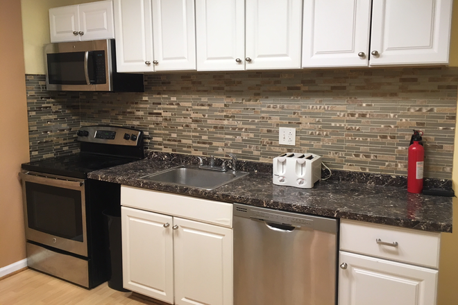 Renovated Kitchen with SS appliances - Luxury 2 Bd, 1 Ba private apartment unit in premier Mt. Washington home community