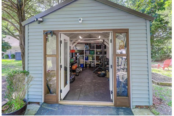 garage - Stylish home, freshly painted with new AC, walk to Whole Foods & Harris Teeter, large private lot.