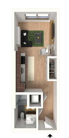 Layout - Landmark On Grand River (Studio M2)