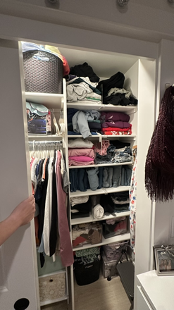 closet - 2 Rooms at 1480 Hilyard (4 bedroom House)