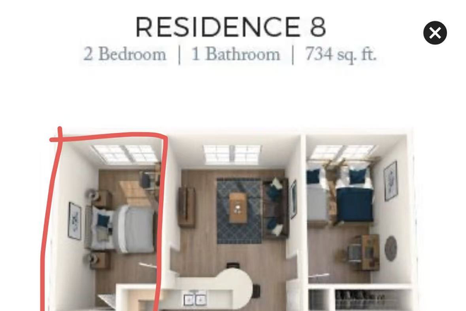 floor plan - K Street Flats