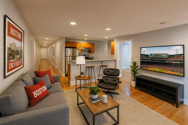 Unit - BU CENTRAL! RARE OFF CAPMUS 3 BED ON SAINT PAUL IN BROOKLINE! 9/1/26!!