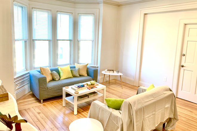 Living room - Furnished rooms in shared apartment, utilities included. Steps from Brown, Wayland Sq & Fox Point