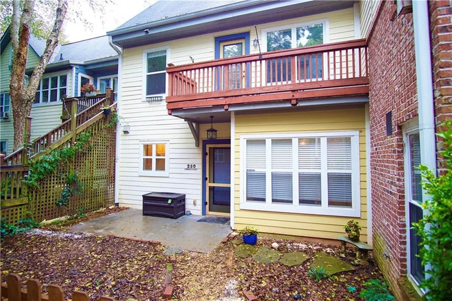 Front - 3BR/2BA Candler Park Townhome
