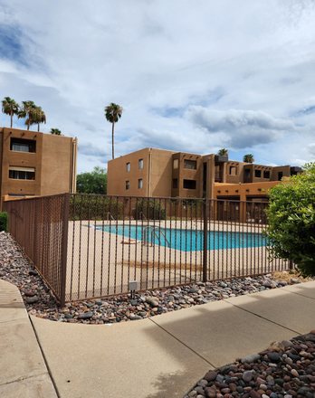 Pool area - Casa Club Condominiums