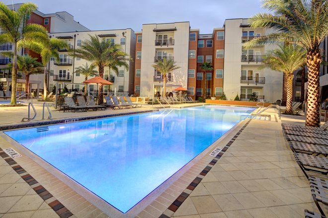 Beautiful Lap Pool - Plaza on University Apartments