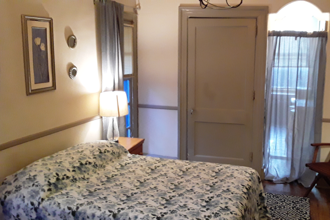 Bedroom - 1000 S 47th St, Furnished Studio Apt, Private Bath and Kitchen -- Really Nice --