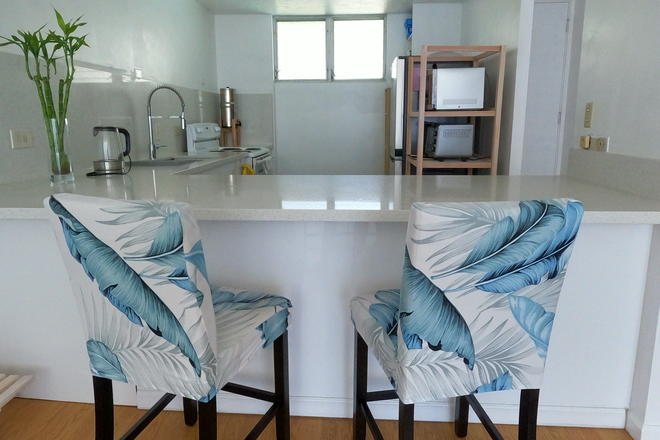 kitchen - Private bedroom and private bathroom