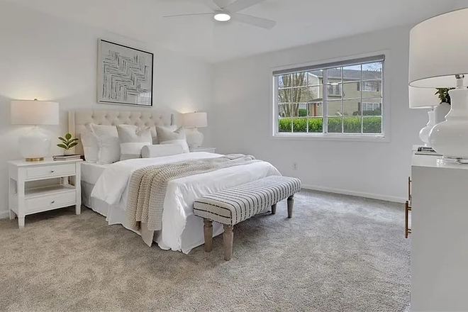 Bedroom - Naturally Lit, Professional Brookhaven Condo