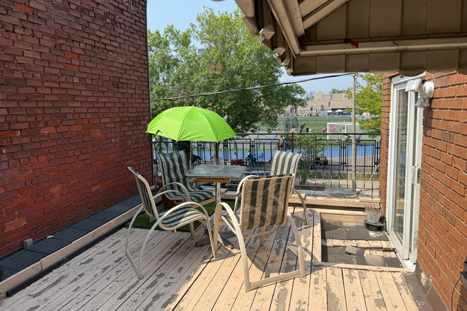 Balcony - Private Entrance - Very Large Furnished Room Available, Second Floor - Utilities Included Apartments
