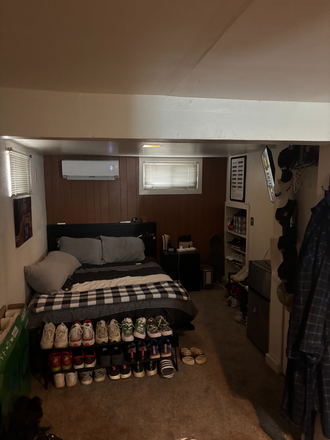 bedroom - Basement Room For Rent 500 ft from campus House