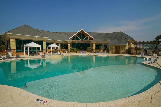 Pool, directly behind your unit and can see from back patio - Yugo North - Move in now then sublet runs July2025-July2026