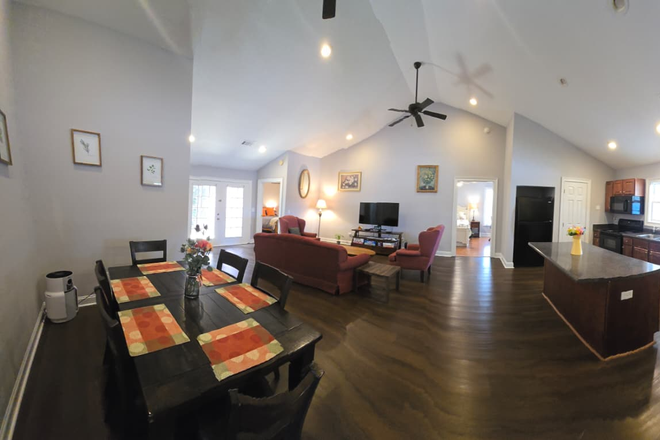 Living room - Fully furnished apartment all utilities included with private bed & bath at Eagle's landing.