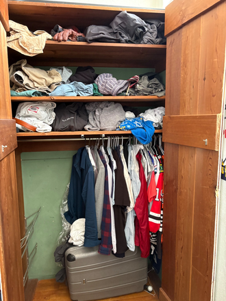 Closet - Spacious Upstairs Room Available, Prime Hill Location Apartments
