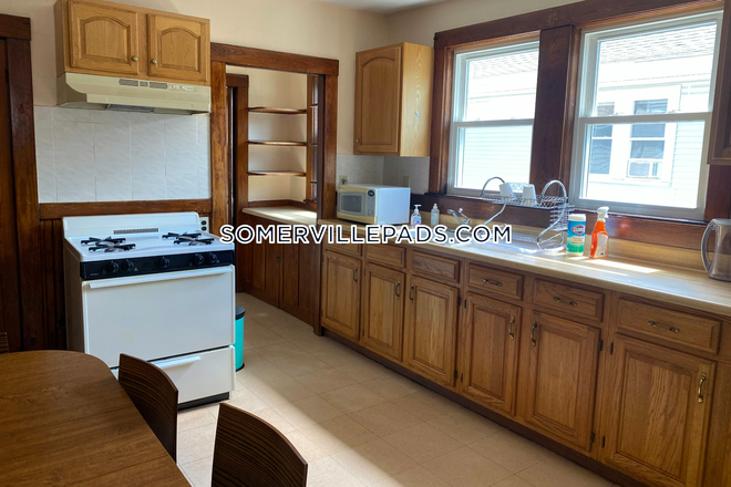 Kitchen - NO BROKER FEE! 4 Bed 1.5 Bath Apartment on Upland Rd. in Somerville!