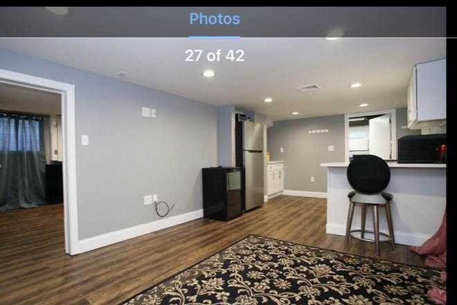 Living room - Furnished 1BR in South Dartmouth. Utilities included , Wi-Fi, parking. 15 min to UMass.