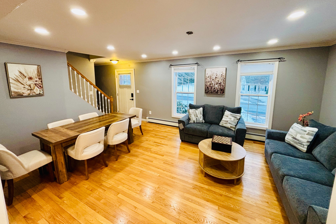 Living/Dining Room - Newly Renovated 5 BR/3BA Near URI - Brand New Furniture House