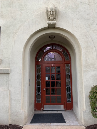 front entry door - Nice, Clean, Newly Renovated & Furnished Condo in the Loop! So Close to WashU! Safe Gated Parking