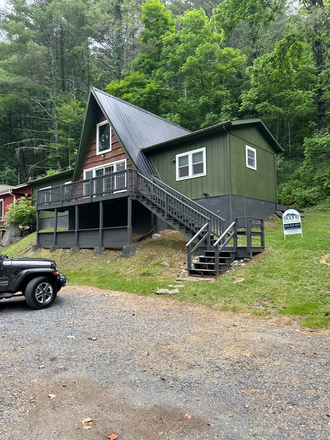 outside - 3 bedroom house along Laurel Fork Creek