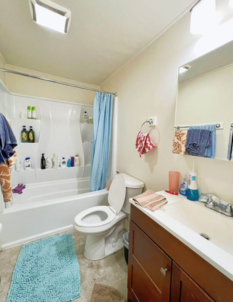 Bathroom - Private Room $648 Presidential Apartments