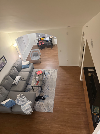 View from Loft of Living Room and Solarium - Highlands at Huckleberry Ridge, 2bed/2bath Apartment