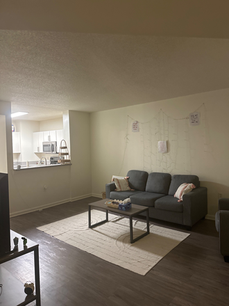 Living Room - University View Apartments