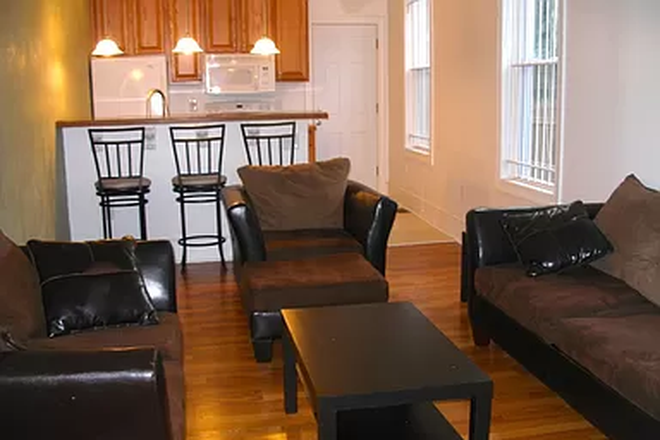 Living Room/Kitchen - 2330 N. 12th Street Townhome