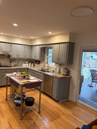 Kitchen, porch and yard - Room in home for female-Benford Dr-West Windsor