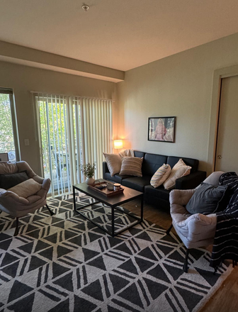 Living Room - Saga Boulder Apartments