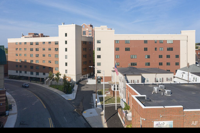 APT exterior. - 2bed2bath apartment.