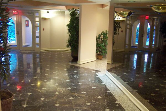 Lobby entrance - NO BROKER'S FEE!  MODERN APT! LUXURY ELEVATOR BUILDING WITH ROOFDECK, FITNESS AND SAUNA!