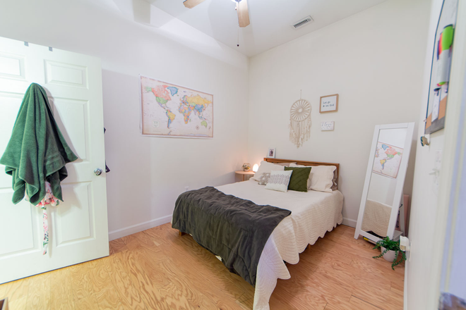bedroom, no furniture provided - Boone Hall Apartments