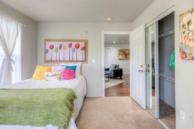 Bedroom - The Landings at Chandler Crossings Apartments