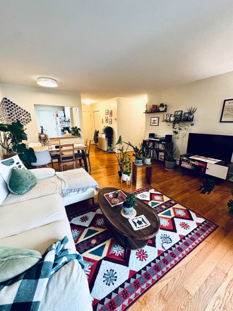 Living room 1 - Private Room for Rent in 2beds/1bath apartment $1420/month - Jamaica Plain