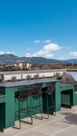 Rooftop - The Rive Apartments