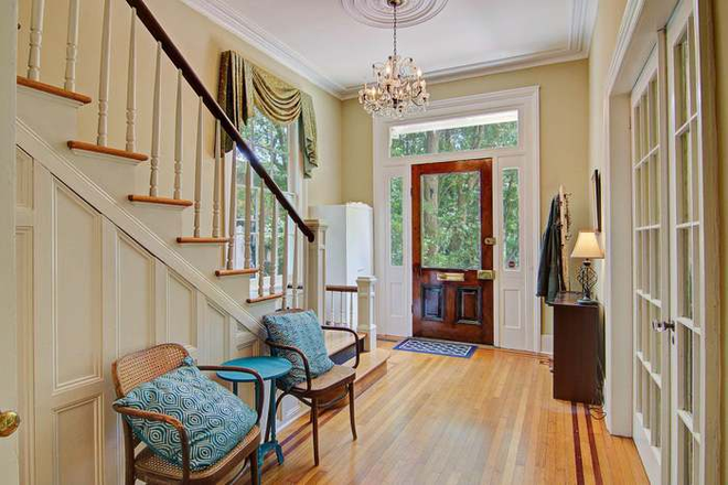 Main entrance - Beautiful fully remodeled home directly across from MUSC.Individual parking spaces-private driveway.