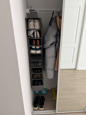 Outside Cupboard for shoes and coats - 28 Widmer Apartments