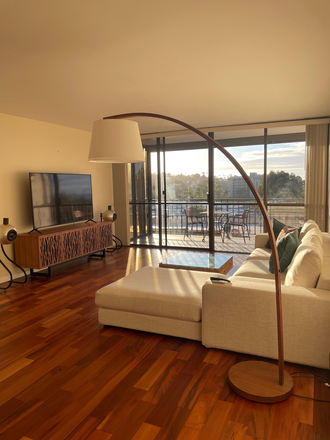 Living room - Ocean View 2BR – 5 Min to UCSD – Quiet, Ideal for Professionals
