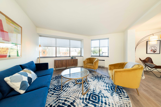 Living room 2b2b - University Apartments