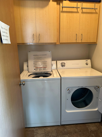 Laundry room - Room in 4 bed apartment near campus (queer housing)
