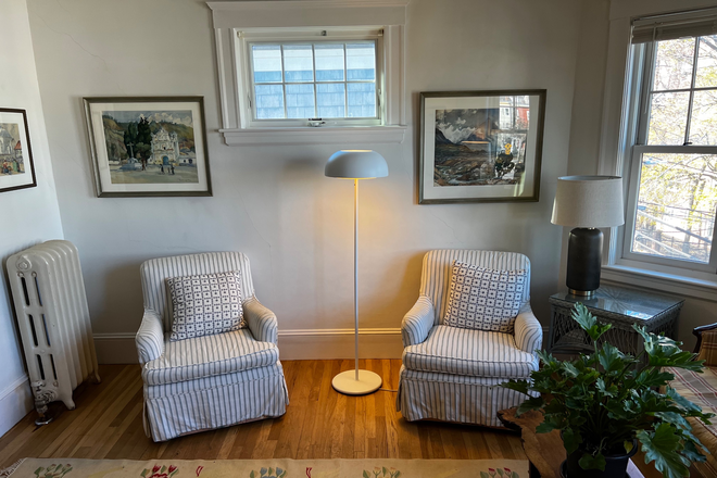 LivingRoom 2 - 1 bedroom, 1 office, 1 bath, near Red Line, Porter, and Park Apartments