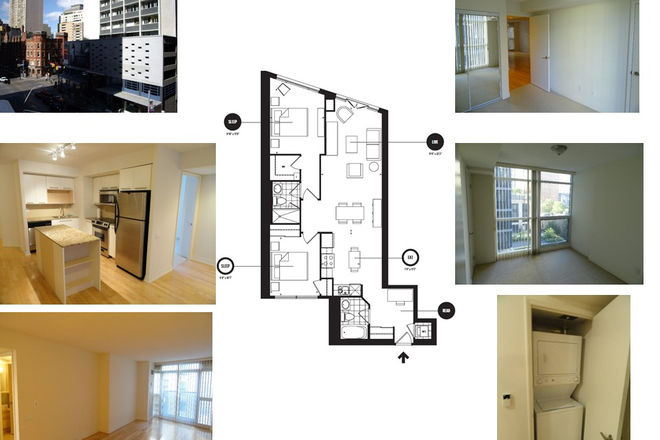 Composite image - 2 Bed+2 Bath Yonge and College– PERFECT FOR MED STUDENTS / RESIDENTS / NURSING STUDENTS