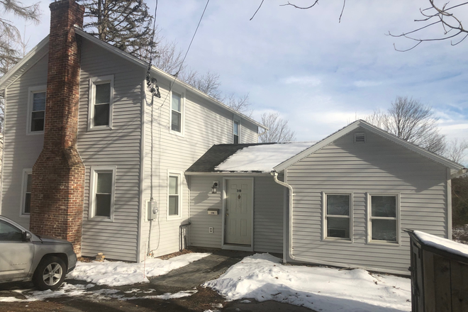 View from East Pleasant St - 4BR House 50 feet from UMass Campus, 2.5 bath, separate large living room, separate dining room