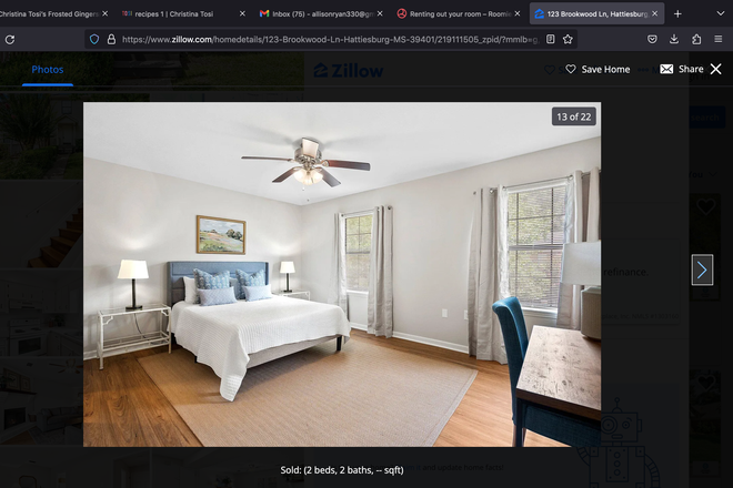 room for rent (unfurnished) - Townhouse close to campus