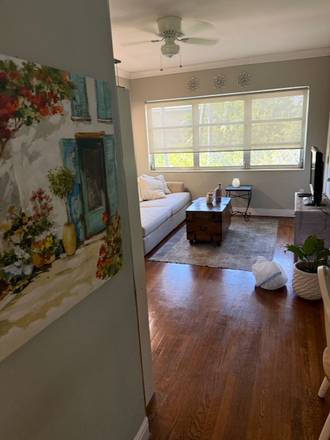 view of LR from kitchen - garden apartment